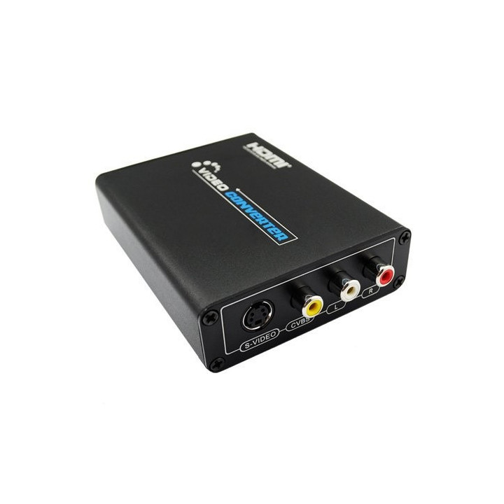 Convertidor de HDMI a RCA y S-Video