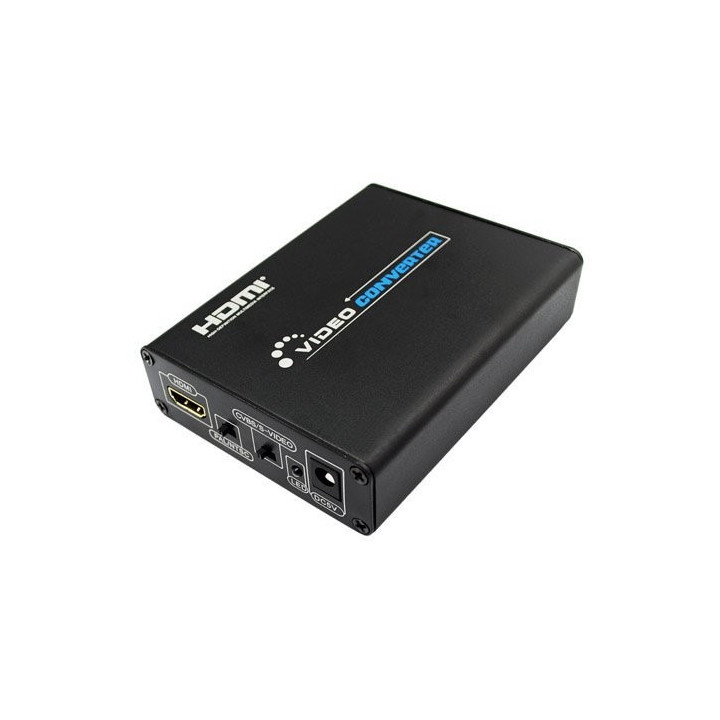 Convertidor de HDMI a RCA y S-Video