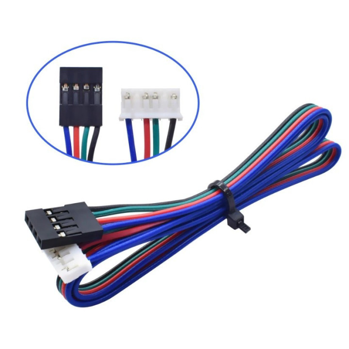 Jumper de conexion para motor paso a paso terminal Dupont 1 metro
