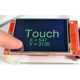 Pantalla TFT SPI LCD 2.8" ILI9341 táctil compatible con Arduino