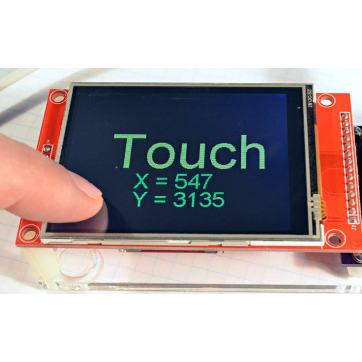 Pantalla TFT SPI LCD 2.8" ILI9341 táctil compatible con Arduino