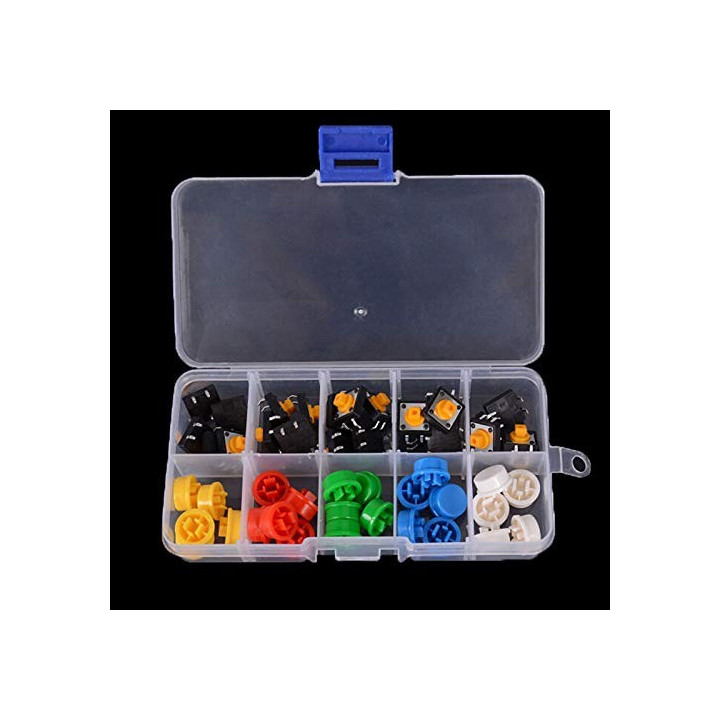 Kit de pulsadores 25 piezas