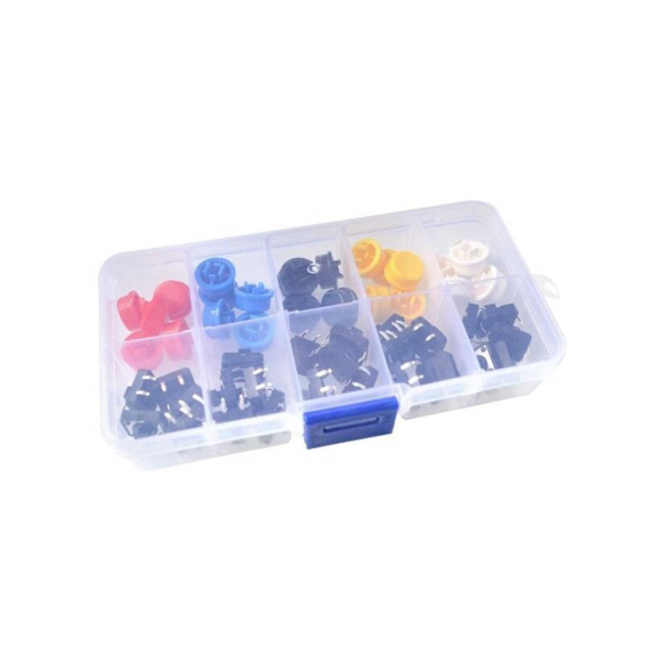 Kit de pulsadores 25 piezas