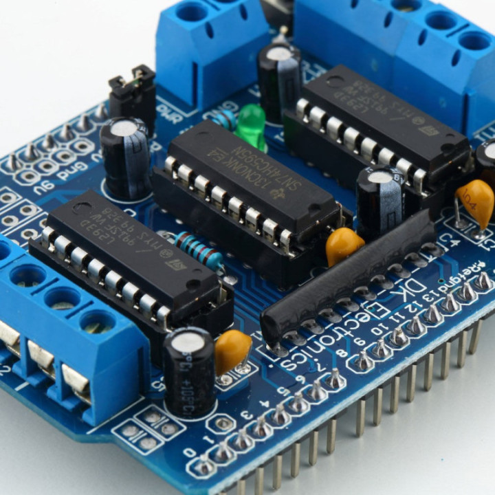 Shield L293D control de motor para arduino