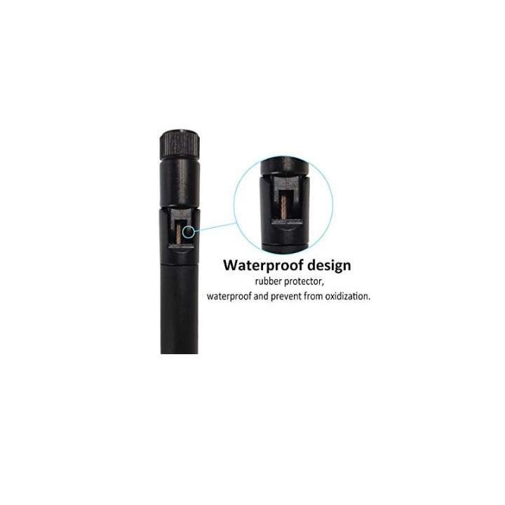 Antena wifi 6dBi 2.4Ghz conector hembra