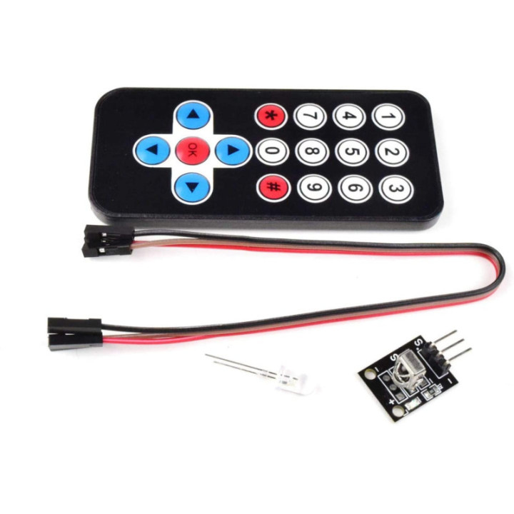 Control Remoto Infrarrojo Tx/Rx HX1838 - 38 KHz