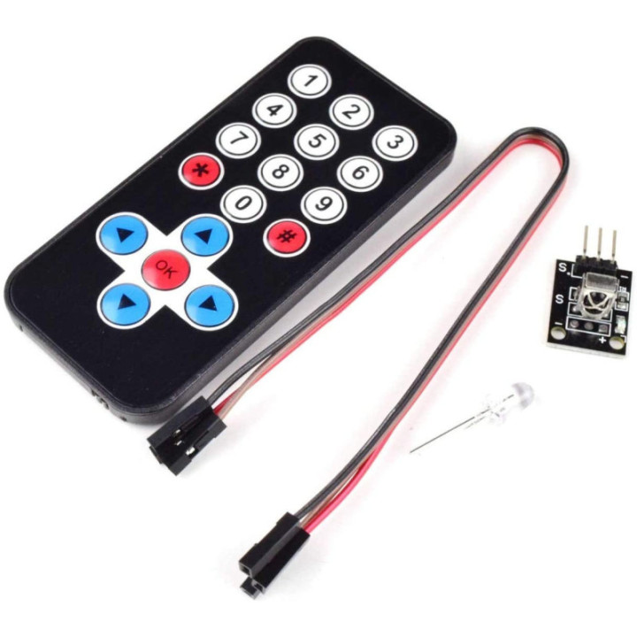 Control Remoto Infrarrojo Tx/Rx HX1838 - 38 KHz