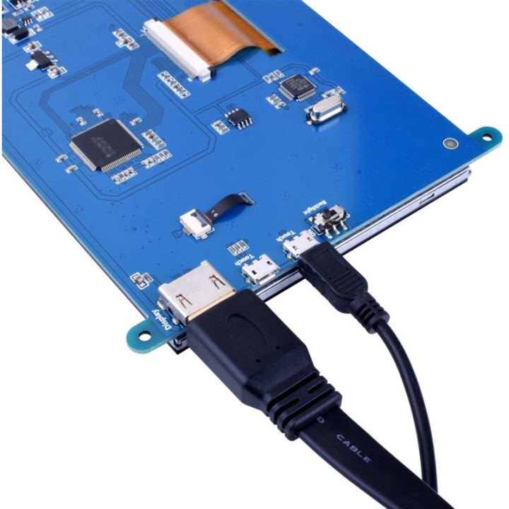 Pantalla táctil LCD de 7 pulgadas HDMI para Raspberry PI