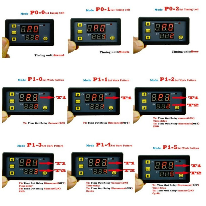 Timer Temporizador 110V - 220V AC