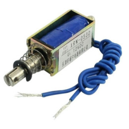 Solenoide tipo push 10mm 12V 2A XRN-0530