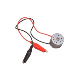 Motor DC 3-6V con pinzas cocodrilo