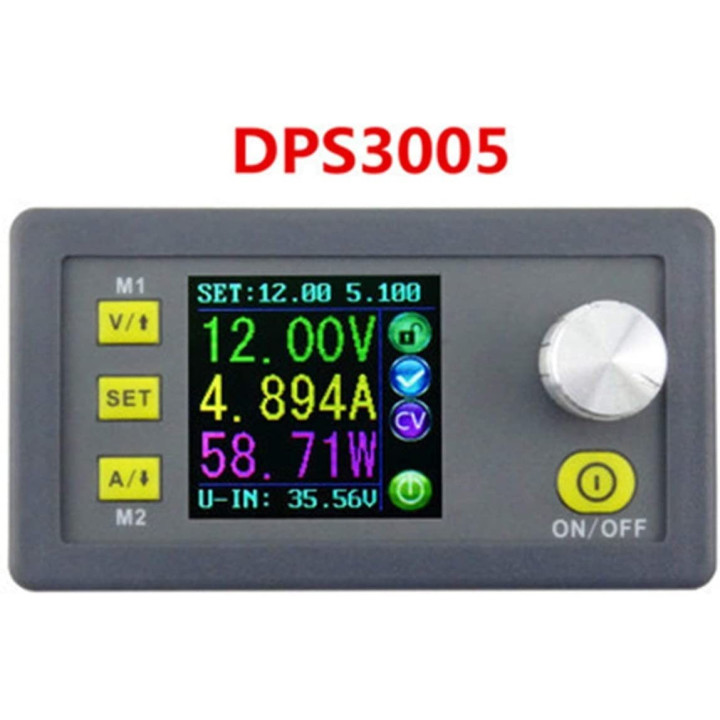 Regulador de voltaje y corriente con pantalla DPS3005 0-32V 5A