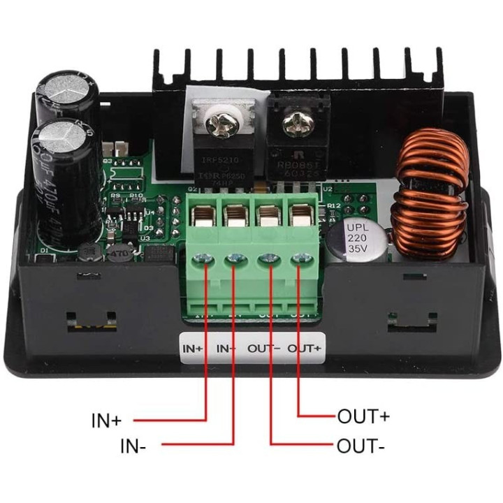 Regulador de voltaje y corriente con pantalla DPS3005 0-32V 5A