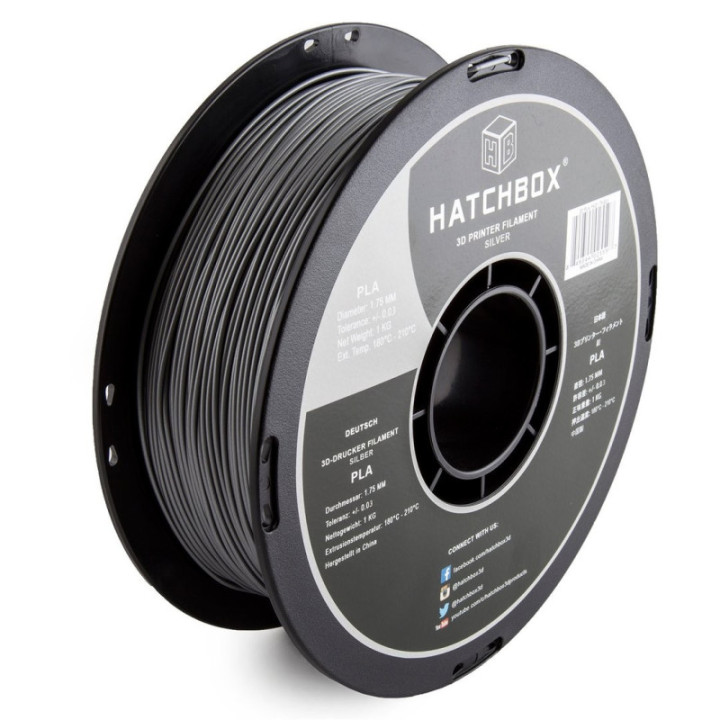 Filamento PLA Hatchbox 1.75mm 2.2 lb