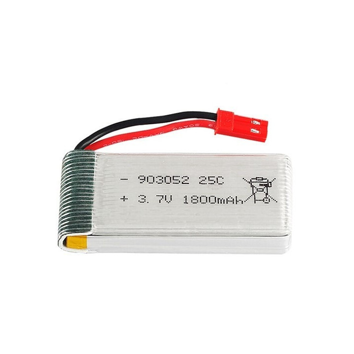 Bateria tipo LiPo Recargable 3.7V 1800mah 25C