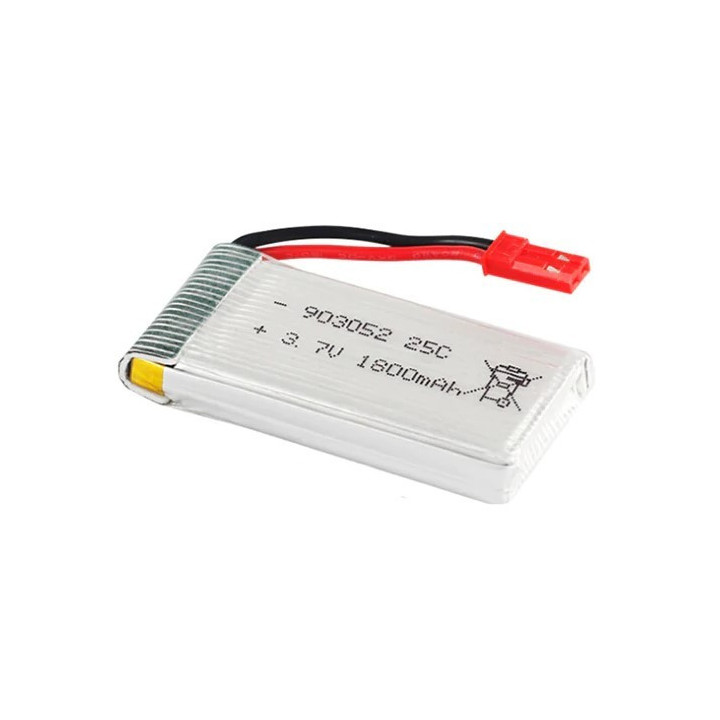 Bateria tipo LiPo Recargable 3.7V 1800mah 25C