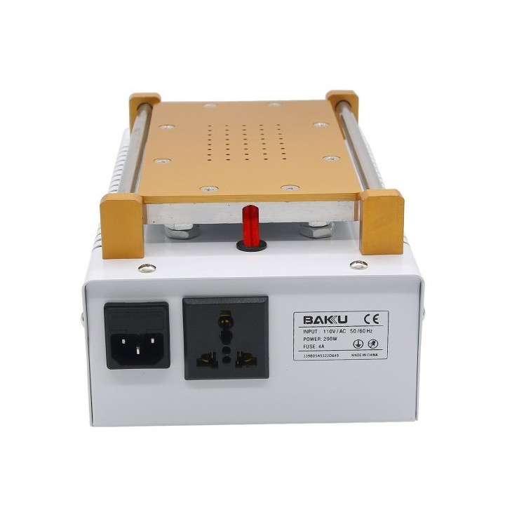 Plancha separadora de pantalla al vacio BAKU BK-946D