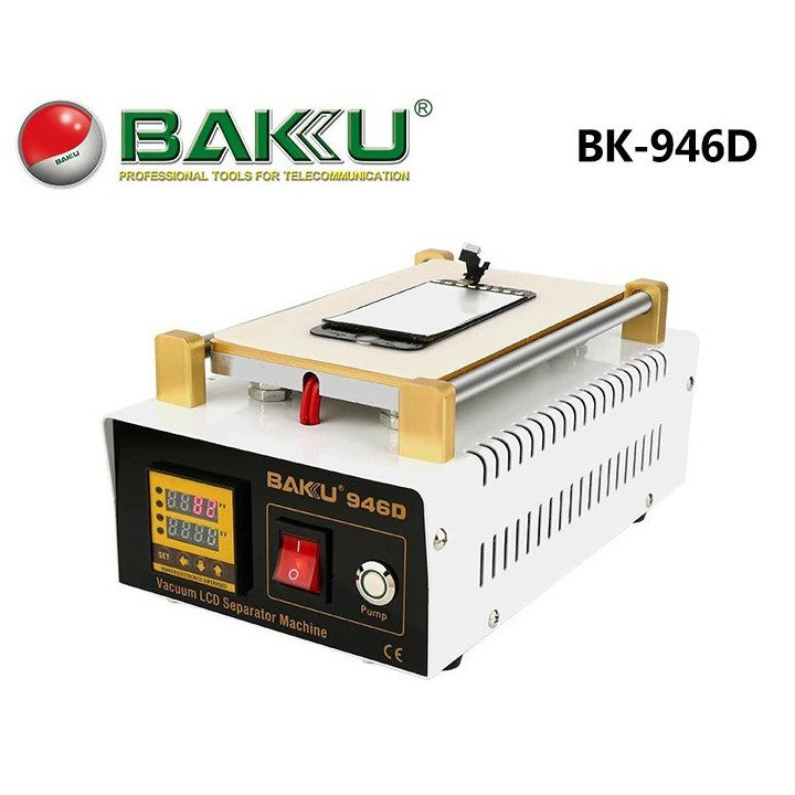 Plancha separadora de pantalla al vacio BAKU BK-946D
