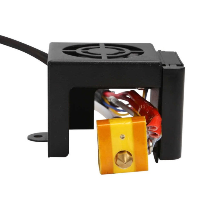 Extrusor con carcasa y ventiladora impresora 3D