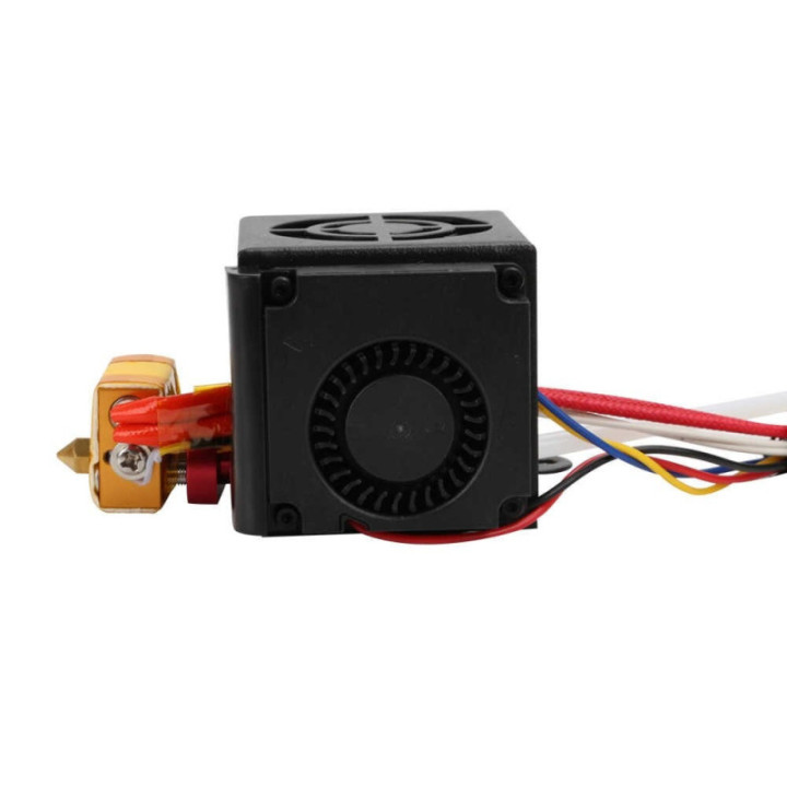 Extrusor con carcasa y ventiladora impresora 3D