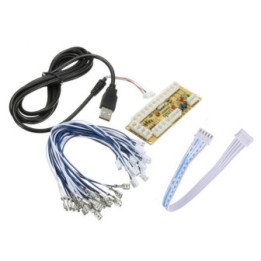 Placa codificadora USB para control arcade