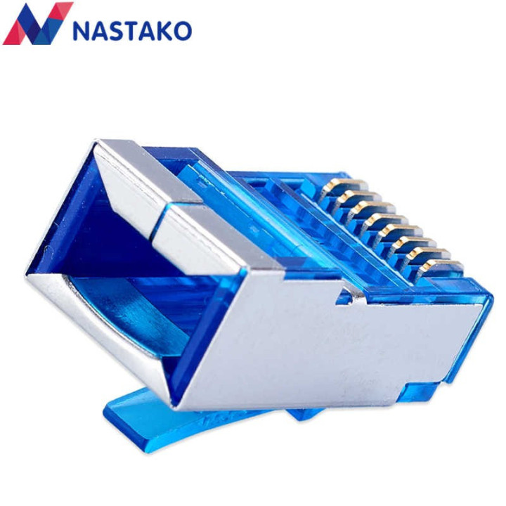 Conector RJ45 CAT 5e Metálico Protegido (2U)