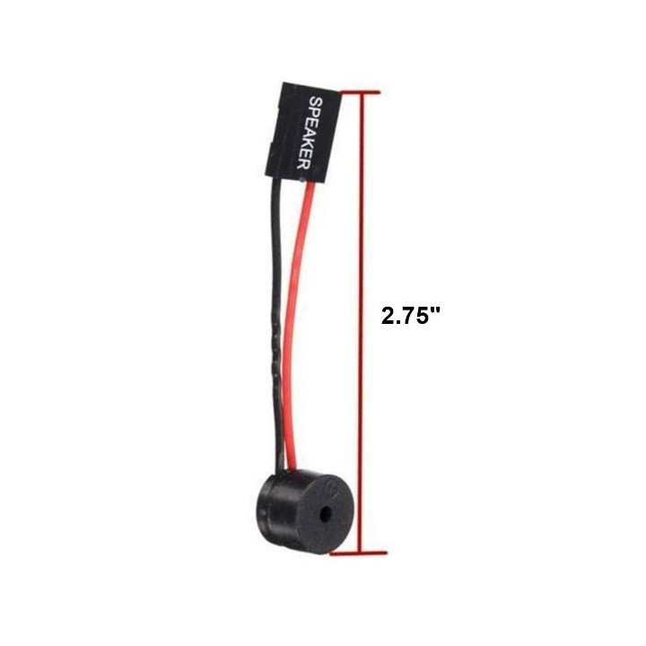 Parlante Buzzer pasivo con conector Dupont