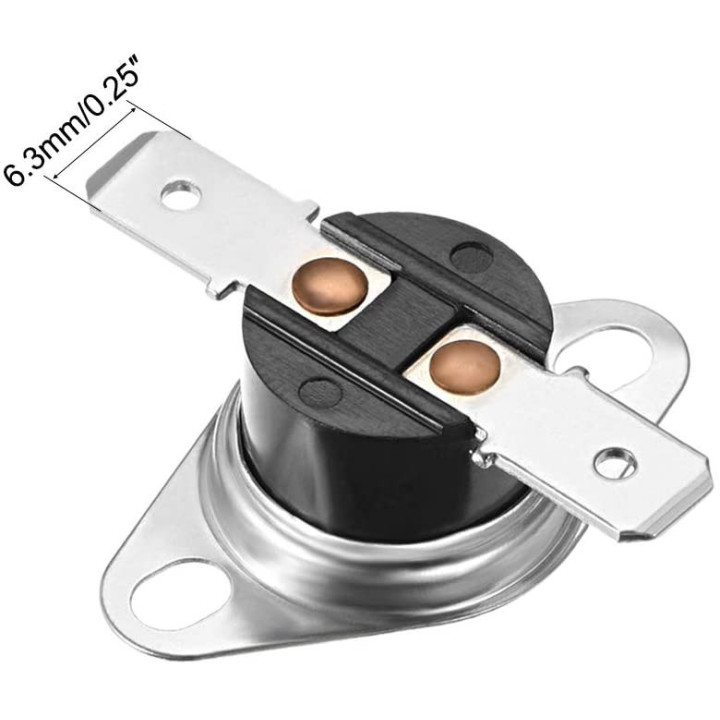 Termostato Plastico KSD301 NC 10A 40°C-185°C