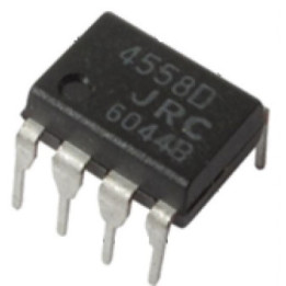Amplificador Operacional JRC4558D (DIP)