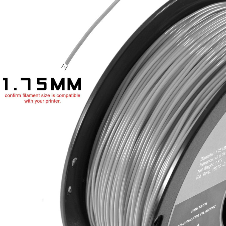 Filamento PLA Hatchbox 1.75mm 2.2 lb