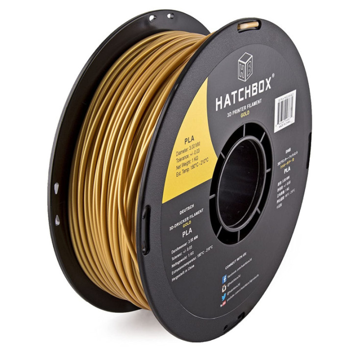 Filamento PLA Hatchbox 1.75mm 2.2 lb