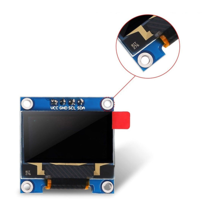Pantalla Display OLED 0.96 Pulgadas I2C-SPI 128x64