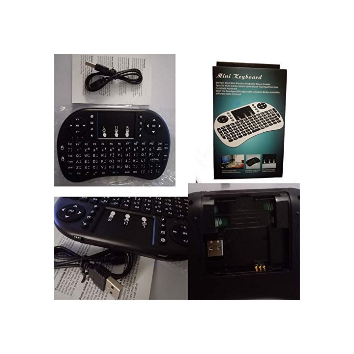 Teclado wifi para Smart Tv/ Tv box/ Raspberry