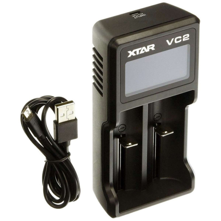 Cargador de Baterías Xtar VC2 2 Espacios