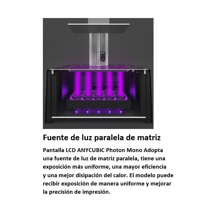 Impresora 3D de resina ANYCUBIC Photon Mono 4K + 1 resina