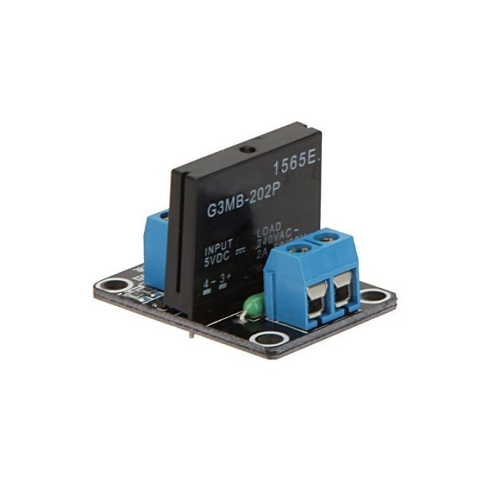 Modulo rele estado Solido 1-8 Canales 5V 2A
