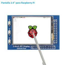 Pantalla Táctil para Raspberry Pi 2.4"