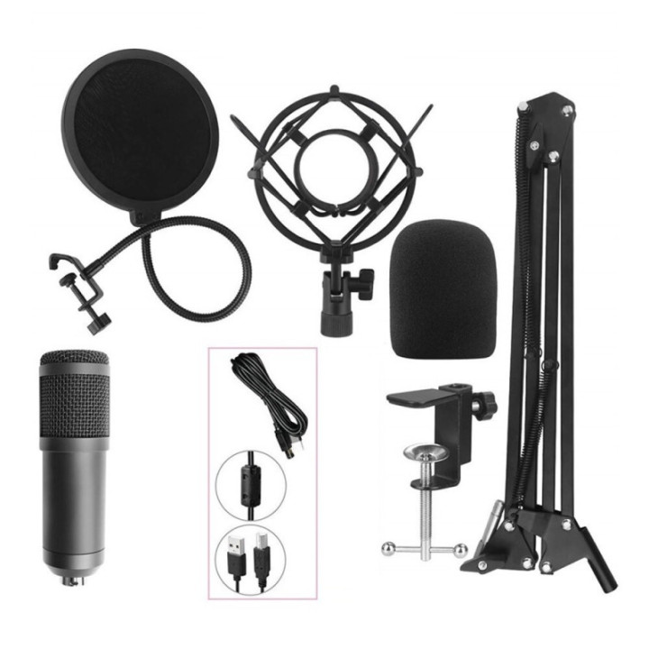 Kit Micrófono de Condensador USB
