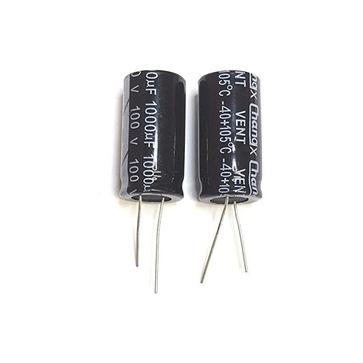 Capacitores electroliticos de 1000uf, 2200uf, 3300uf, 4700uf o 10000uf  1 valor (1 unidad)