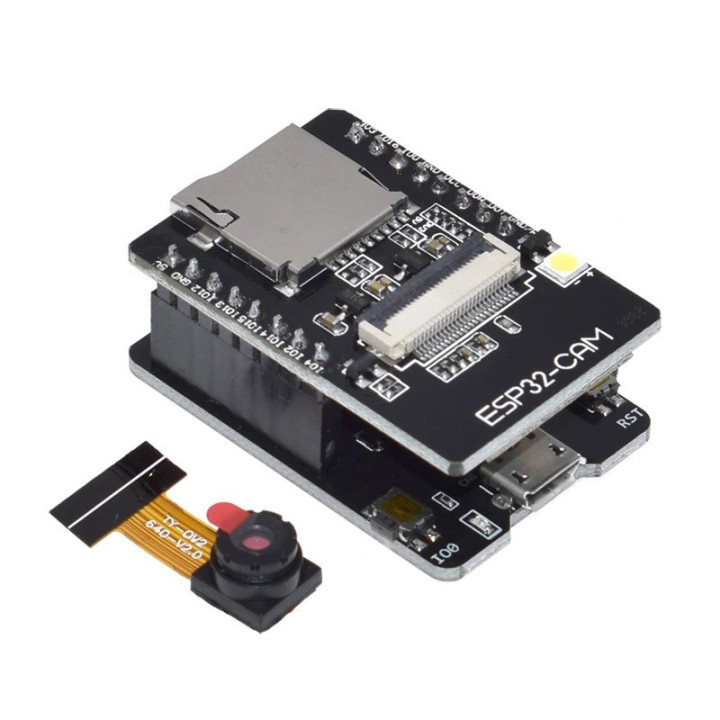Microcontrolador ESP32 WIFI con Camara y Shield
