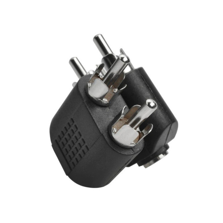 Adaptador RCA a Jack 3.5mm para Audio