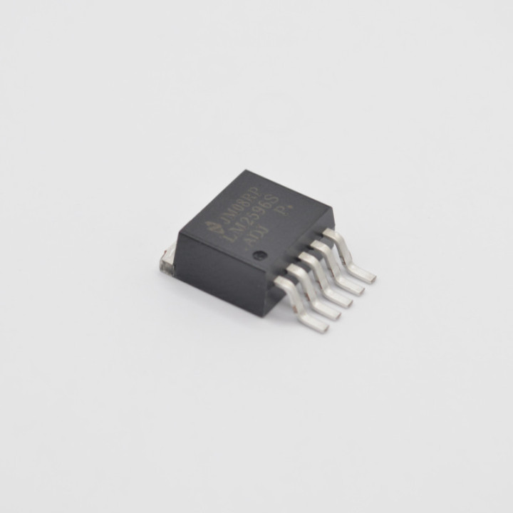 Regulador de Voltaje LM2596S-ADJ/NOPB 4.5V a 40V Entrada a 1.2V a 37V Salida 5 pines (TO-263)