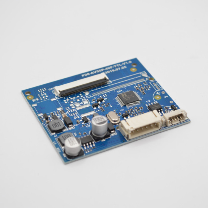 Placa Controladora de Pantalla LCD AT050TN43 de 5" RCA