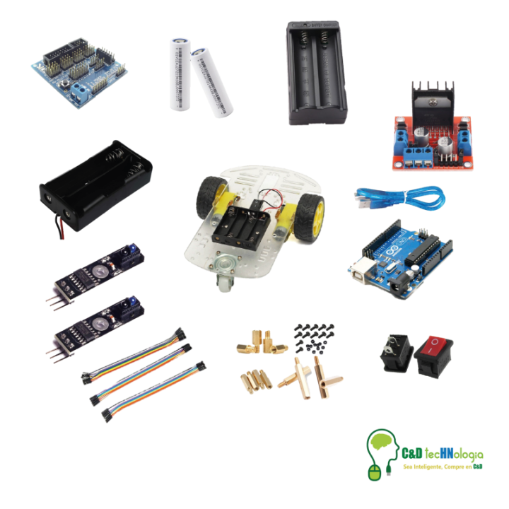 Carrito Seguidor de Linea (DIY Kit)