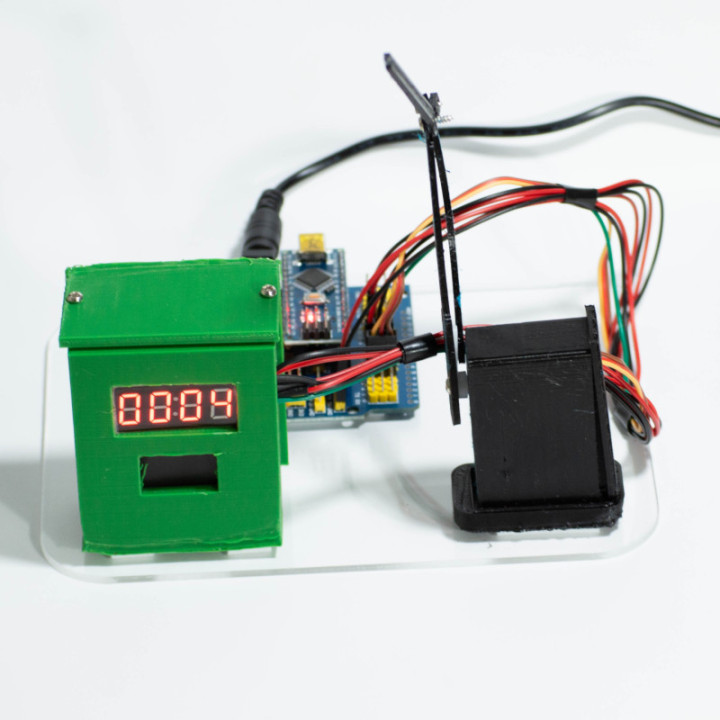 Proyecto Sistema de Control Automático de Acceso con Sensor Magnético