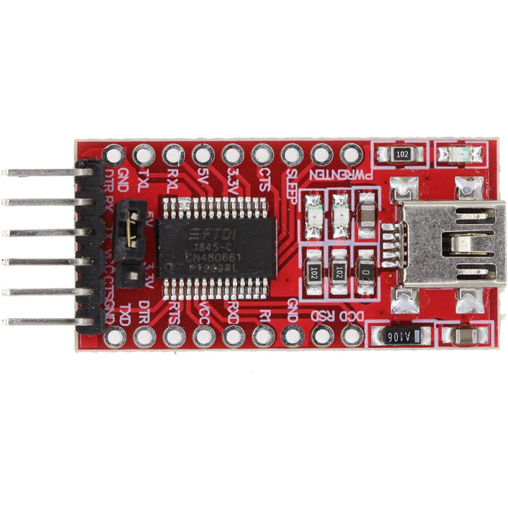 Adaptador USB FTDI  a TTL serial FT232RL YP-05