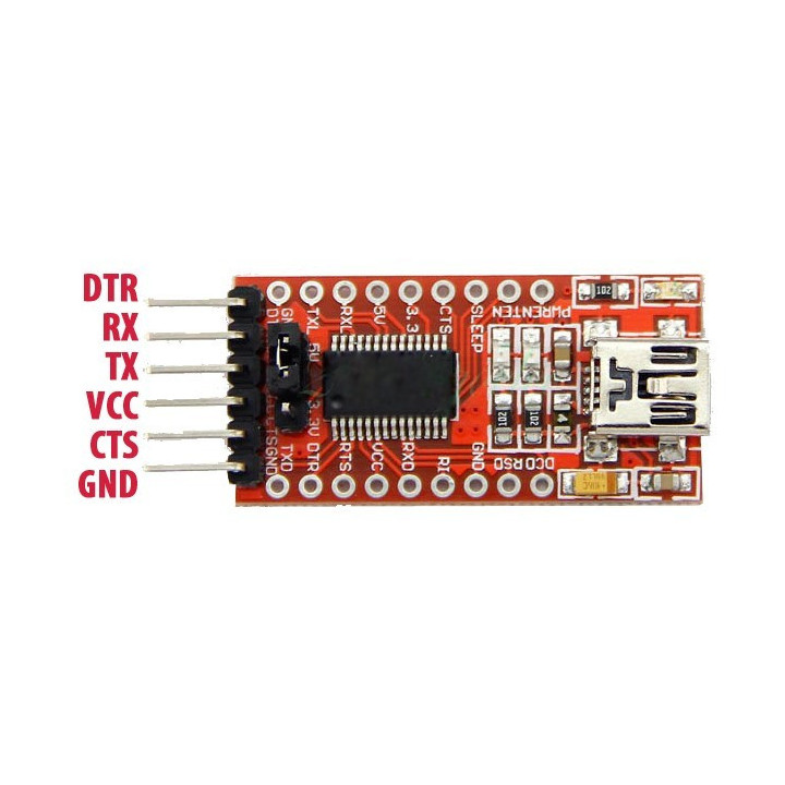 Adaptador USB FTDI  a TTL serial FT232RL YP-05