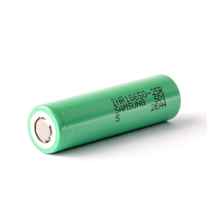 Batería recargable Samsung 18650 3.7V 2500mAh 20A