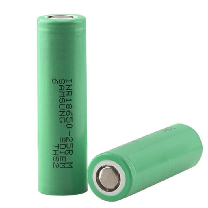 Batería recargable Samsung 18650 3.7V 2500mAh 20A