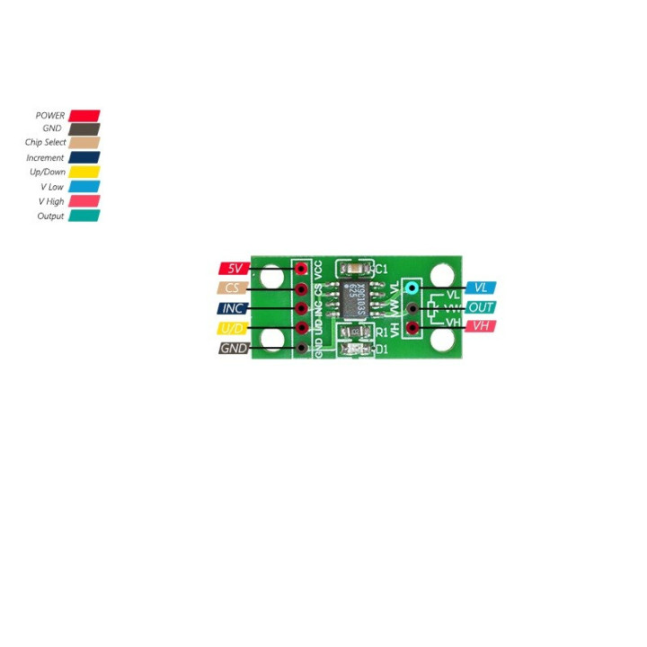 Modulo Potenciometro Digital X9C103S
